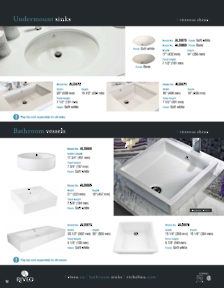 Richelieu Catalog Library - Riveo - Kitchen Sinks and Faucets
 - page 12