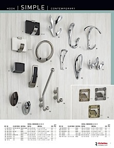 Richelieu Catalog Library - Decorative Hooks - USA
 - page 7
