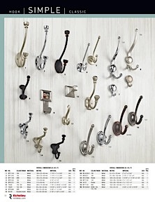 Richelieu Catalog Library - Decorative Hooks - USA
 - page 12