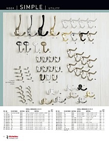Richelieu Catalog Library - Decorative Hooks - USA
 - page 14