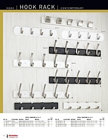 Richelieu Catalog Library - Decorative Hooks - USA
 - page 18