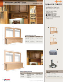 Richelieu Catalog Library - Range Hoods - Stainless Steel, Wood, Accessories
 - page 10