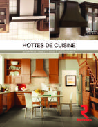 Hottes de cuisine - Acier inoxydable, bois et accessoires