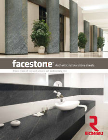 Richelieu Catalog Library - facestone® Authentic natural stone sheets - page 1