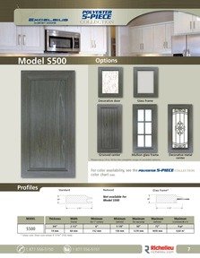 Richelieu Catalog Library - Excelsius Cabinet Doors - USA
 - page 7
