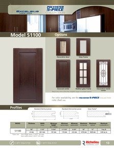 Richelieu Catalog Library - Excelsius Cabinet Doors - USA
 - page 13