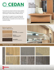 Richelieu Catalog Library - Textured Veneer Sheets
 - page 2