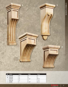 Richelieu Catalog Library - Corbels & Ornaments Collection
 - page 3