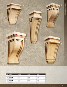 Richelieu Catalog Library - Corbels & Ornaments Collection
 - page 5