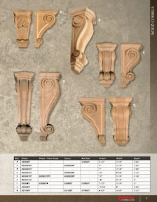 Richelieu Catalog Library - Corbels & Ornaments Collection
 - page 7