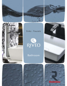 Richelieu Catalog Library - RIVEO - Bathroom Washbasin and faucets
 - page 1