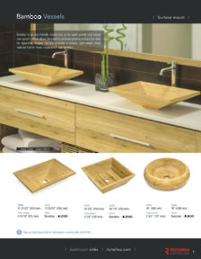 Richelieu Catalog Library - RIVEO - Bathroom Washbasin and faucets
 - page 7
