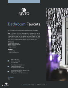 Richelieu Catalog Library - RIVEO - Bathroom Washbasin and faucets
 - page 8