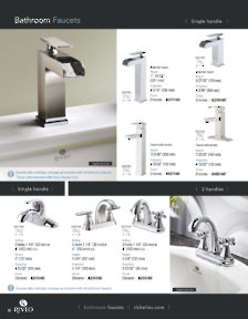Richelieu Catalog Library - RIVEO - Bathroom Washbasin and faucets
 - page 10