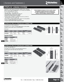 Richelieu Catalog Library - Screws and fasteners 
 - page 5