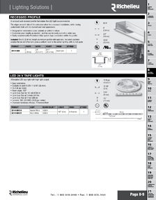 Richelieu Catalog Library - Lighting Solutions - page 9