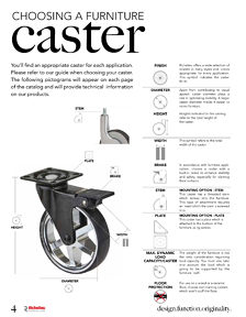 Richelieu Catalog Library - Casters & Legs - Designer Edition (Web Exclusive)
 - page 4