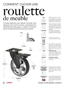 Librairie des catalogues Richelieu - Pattes & roulettes - édition Designer (seulement en ligne)
 - page 4