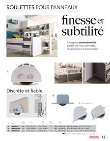 Librairie des catalogues Richelieu - Pattes & roulettes - édition Designer (seulement en ligne)
 - page 13