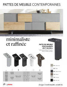 Librairie des catalogues Richelieu - Pattes & roulettes - édition Designer (seulement en ligne)
 - page 18
