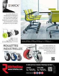 Librairie des catalogues Richelieu - Pattes & roulettes - édition Designer (seulement en ligne)
 - page 40