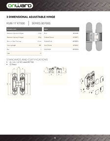 Richelieu Catalog Library - Concealed Hinges
 - page 8