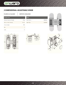 Richelieu Catalog Library - Concealed Hinges
 - page 32