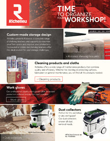 Librairie des catalogues Richelieu - Time to organize your workshop!
 - page 1