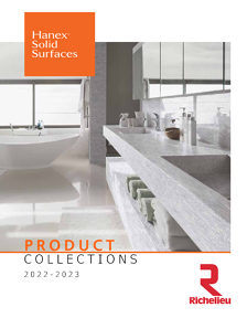 Richelieu Catalog Library - HANEX Solid Surfaces
 - page 1