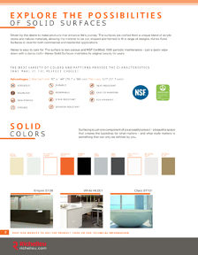 Richelieu Catalog Library - HANEX Solid Surfaces
 - page 2