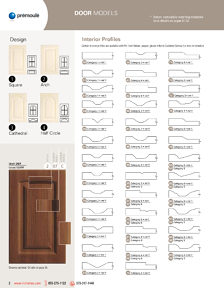 Librairie des catalogues Richelieu - Prémoulé - Thermofoil doors and components
 - page 3