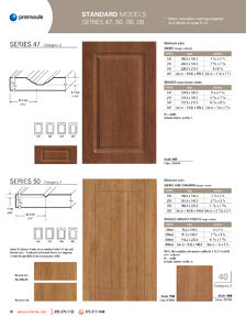 Richelieu Catalog Library - Prémoulé - Thermofoil doors and components
 - page 17