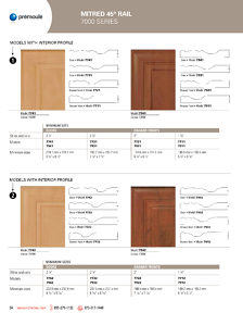 Richelieu Catalog Library - Prémoulé - Thermofoil doors and components
 - page 35