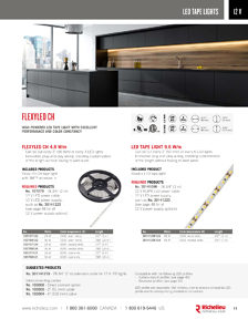 Richelieu Catalog Library - Lighting solutions
 - page 11
