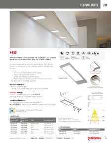 Richelieu Catalog Library - Lighting solutions
 - page 23