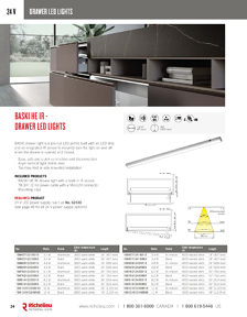 Richelieu Catalog Library - Lighting solutions
 - page 24