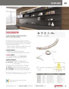 Richelieu Catalog Library - Lighting solutions
 - page 33
