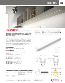 Richelieu Catalog Library - Lighting solutions
 - page 37