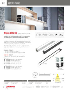 Richelieu Catalog Library - Lighting solutions
 - page 38