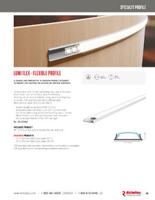 Richelieu Catalog Library - Lighting solutions
 - page 43