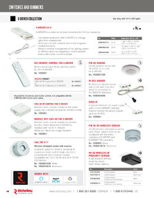 Richelieu Catalog Library - Lighting solutions
 - page 44