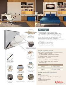 Richelieu Catalog Library - Foldaway and multifunctional bed mechanisms
 - page 3