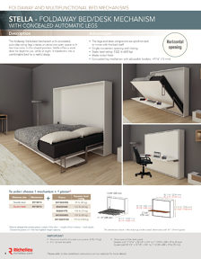 Richelieu Catalog Library - Foldaway and multifunctional bed mechanisms
 - page 4