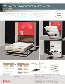 Richelieu Catalog Library - Foldaway and multifunctional bed mechanisms
 - page 6