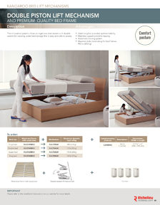 Richelieu Catalog Library - Foldaway and multifunctional bed mechanisms
 - page 15