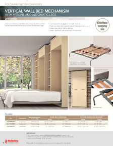 Richelieu Catalog Library - Foldaway and multifunctional bed mechanisms
 - page 16