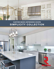 Richelieu Catalog Library - Simplicity Unfinished Cabinet Doors
 - page 1