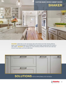 Richelieu Catalog Library - Simplicity Unfinished Cabinet Doors
 - page 3
