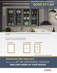 Richelieu Catalog Library - Simplicity Unfinished Cabinet Doors
 - page 5