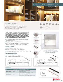 Richelieu Catalog Library - Closet lighting systems - page 3